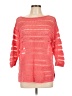 Eight Eight Eight 100% Cotton Pink Pullover Sweater Size L - photo 1