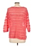 Eight Eight Eight 100% Cotton Pink Pullover Sweater Size L - photo 2