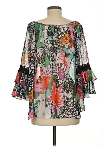 Joseph Ribkoff 3/4 Sleeve Blouse (view 2)