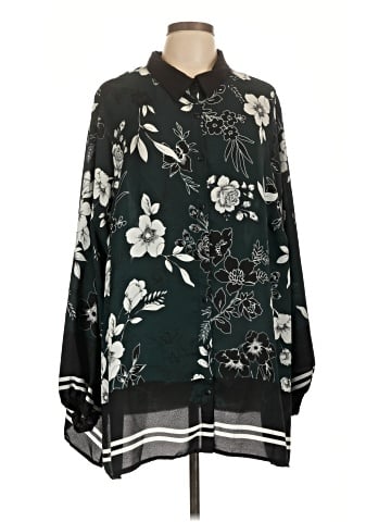Avenue Long Sleeve Blouse (view 1)