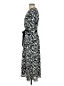 Talbots Print Black Casual Dress Size 2 - photo 5