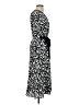 Talbots Print Black Casual Dress Size 2 - photo 4