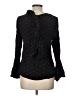 Autograph Polka Dots Black Long Sleeve Blouse Size 10 - photo 2