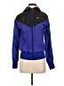 Nike 100% Nylon Color Block Blue Track Jacket Size S - photo 1