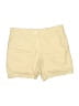 J.Crew Solid Yellow Khaki Shorts Size 12 - photo 1