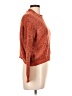 Mango Tweed Orange Pullover Sweater Size L (estimated) - photo 4