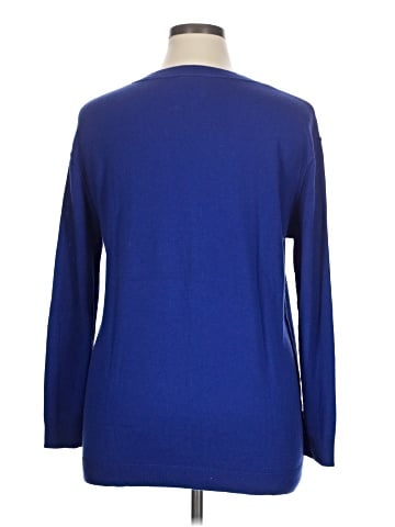 August Silk Pullover Sweater (view 2)