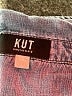 Kut from the Kloth 100% Lyocell Blue 3/4 Sleeve Button-Down Shirt Size L - photo 7