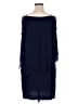 MSK 100% Polyester Solid Blue Cocktail Dress Size XL - photo 2