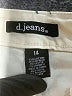 d.jeans Solid Yellow Khaki Shorts Size 14 - photo 3