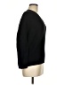 Uniqlo 100% Cotton Black Pullover Sweater Size M - photo 4