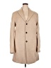 Reiss Solid Tan Wool Coat Size XXL - photo 1