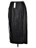J.Crew 100% Polyester Black Faux Leather Skirt Size 10 - photo 2