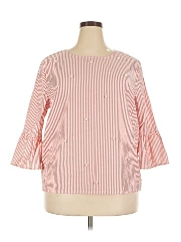 Jennifer & Grace 3/4 Sleeve Blouse (view 1)