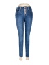Express Solid Blue Jeans Size 0 - photo 1