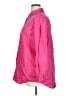 Old Navy 100% Cotton Solid Pink Long Sleeve Button-Down Shirt Size XL - photo 5