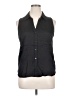 L'Agence 100% Silk Black Sleeveless Button-Down Shirt Size XL (4) - photo 1