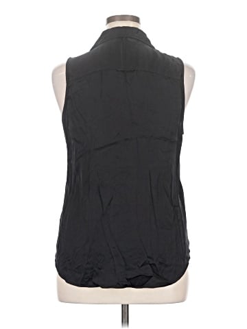 L'Agence Sleeveless Button-Down Shirt (view 2)