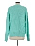 Pulse 100% Acrylic Solid Teal Pullover Sweater Size S - photo 2