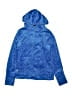 Limeapple 100% Polyester Argyle Blue Zip Up Hoodie Size 14 - 16 - photo 1