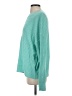 Pulse 100% Acrylic Solid Teal Pullover Sweater Size S - photo 5