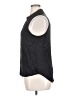 L'Agence 100% Silk Black Sleeveless Button-Down Shirt Size XL (4) - photo 5