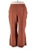 Lands' End Brown Casual Pants Size 2X - photo 1
