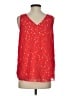 Lilly Pulitzer Red Sleeveless Silk Top Size S - photo 2