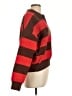 Zara Stripes Brown Pullover Sweater Size L - photo 4