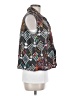 Chico's 100% Cotton Print White Brown Vest Size Med (1) - photo 4