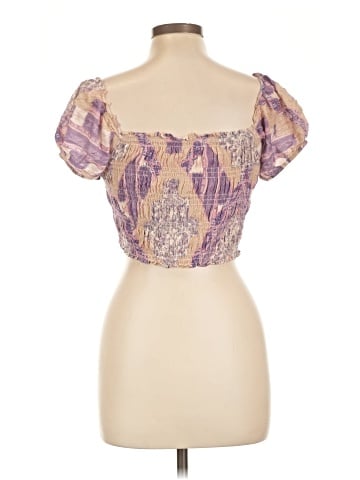 Olivaceous Short Sleeve Blouse (view 2)