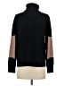 C by Bloomingdales 100% Cashmere Color Block Black Cashmere Pullover Sweater Size S - photo 2