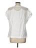 Boden 100% Polyester Ivory Short Sleeve Blouse Size 12 - photo 2