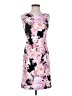 Connected Apparel Floral Pink Cocktail Dress Size 4 - photo 1