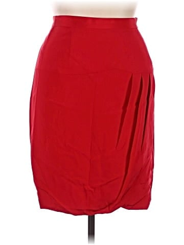 Albert Nipon Silk Skirt (view 1)