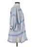 Maeve Blue 3/4 Sleeve Button-Down Shirt Size S - photo 4