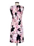 Connected Apparel Floral Pink Cocktail Dress Size 4 - photo 2