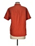 Target 100% Cotton Orange Short Sleeve Button-Down Shirt Size M - photo 2