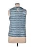 ModCloth 100% Cotton Blue Sleeveless Blouse Size XL - photo 2