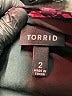Torrid 100% Polyester Purple Casual Dress Size 2X Plus (2) - photo 4