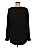 Ann Taylor 100% Polyester Black Long Sleeve Blouse Size M - photo 2