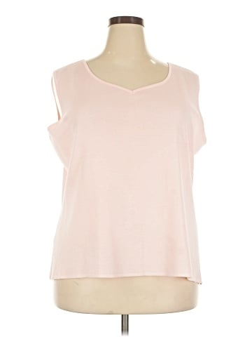 MING WANG Sleeveless T-Shirt (view 1)