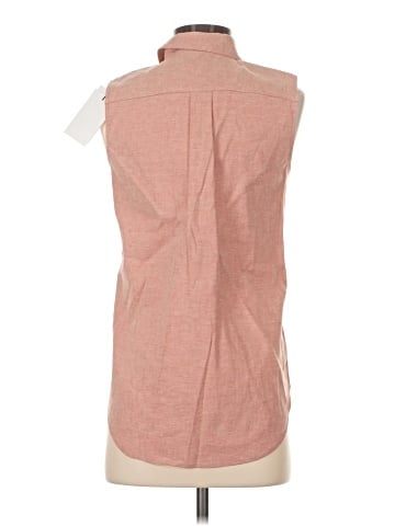 Theory Sleeveless Button-Down Shirt (view 2)
