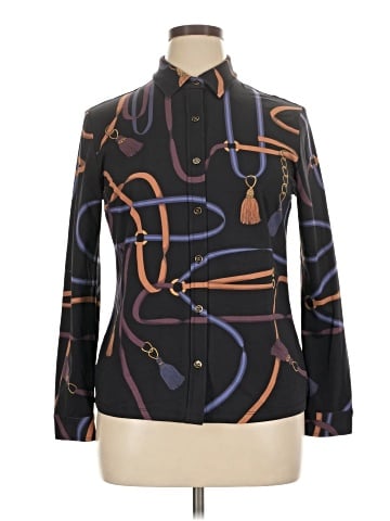 J. McLaughlin Long Sleeve Blouse (view 1)