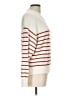Wilfred Stripes Ivory Wool Pullover Sweater Size L - photo 4