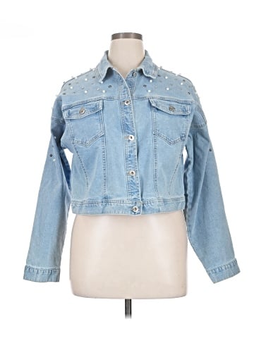 INC International Concepts Denim Jacket (view 1)