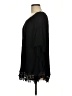 Cecico 100% Rayon Black 3/4 Sleeve Blouse Size M - photo 5
