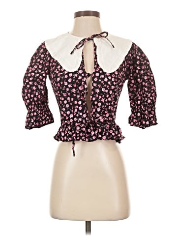 Miss Selfridge 3/4 Sleeve Blouse (view 1)