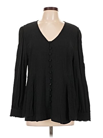 Soft Surroundings Long Sleeve Blouse (view 1)