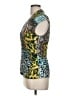 Cache Teal Sleeveless Blouse Size L - photo 5